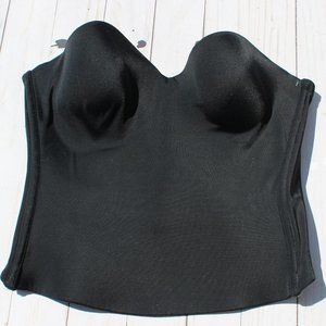 Women's XL Shapewear Corset Black